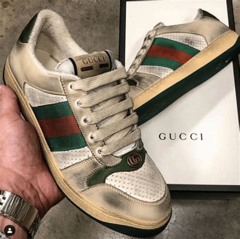 gucci tenis sucios